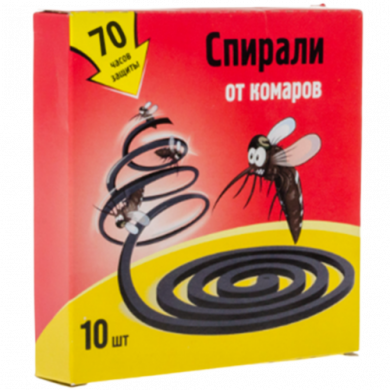 Спирали от комаров (чёрные)